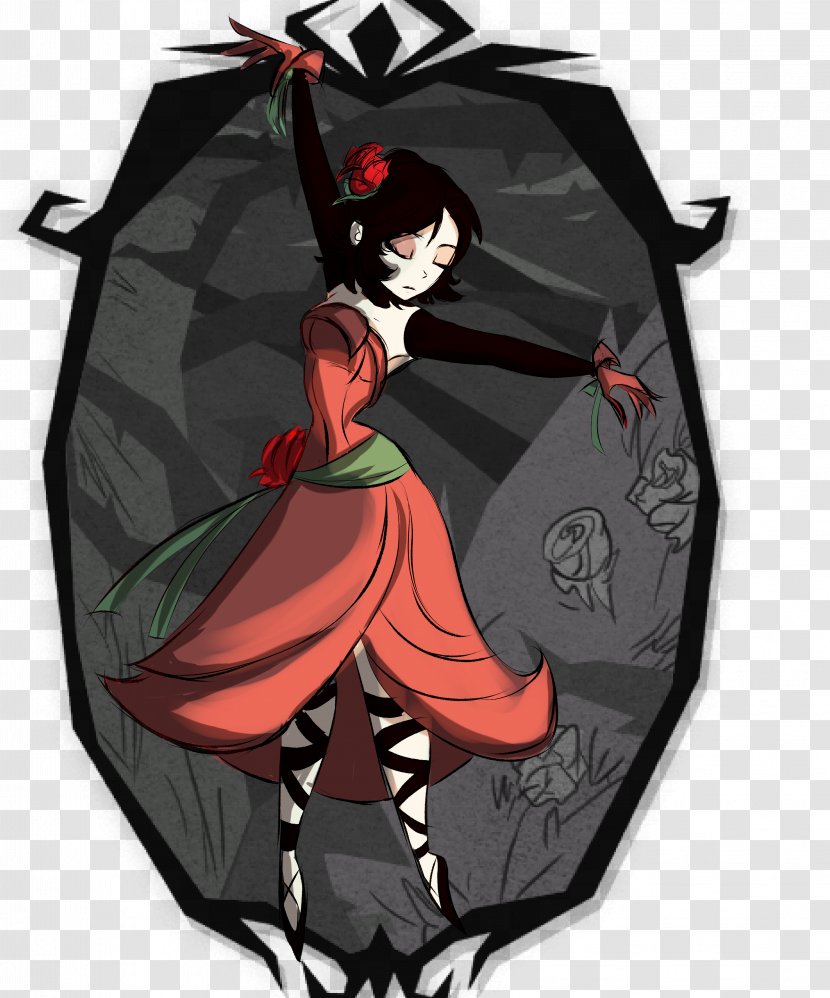 Don't Starve Together Video Game Klei Entertainment Minecraft - Cartoon - Rose Skin Transparent PNG