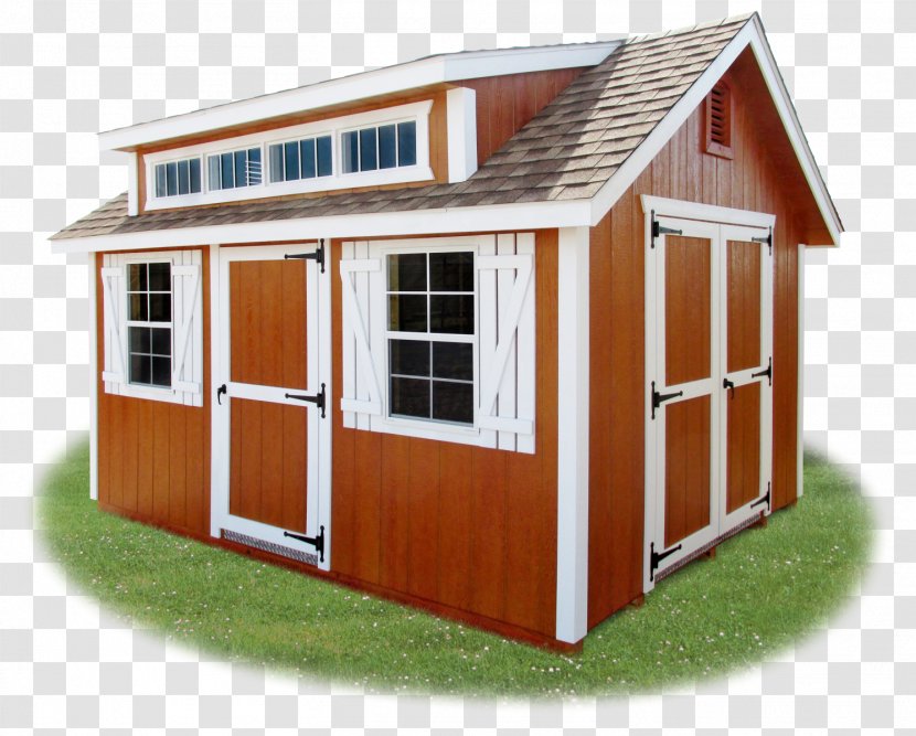 Shed Window Siding Dormer Timber Roof Truss - Garden Buildings Transparent PNG