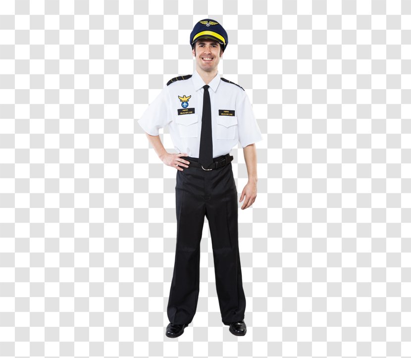 Disguise Airplane Costume 0506147919 Adult - Clothing - Pilot Uniform Transparent PNG