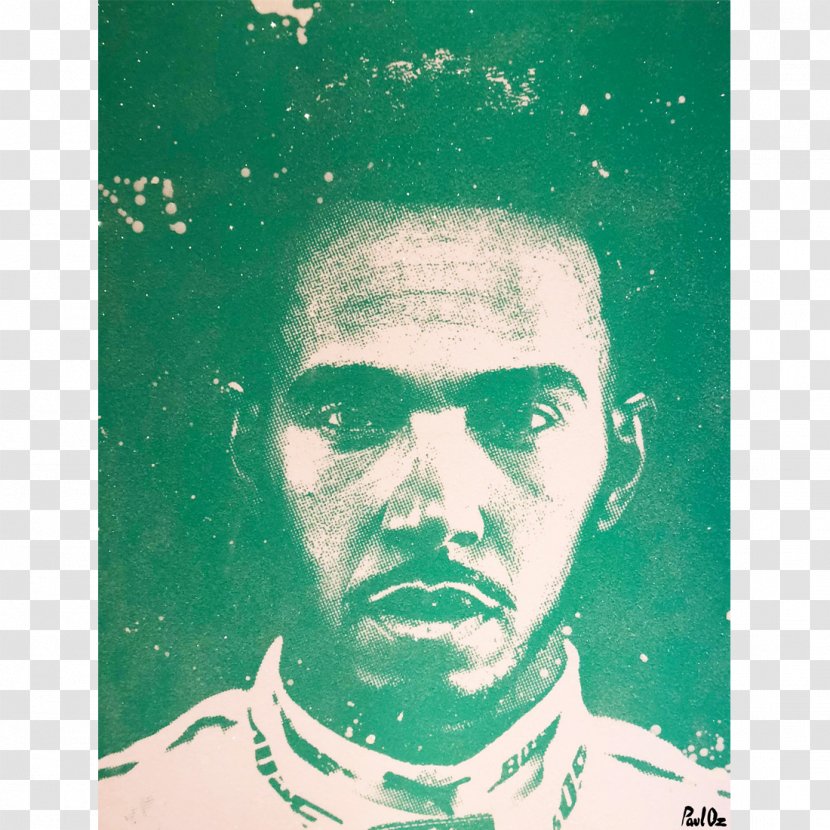 Illustration Facial Hair Green Photography Poster - Stock - Lewis Hamilton Transparent PNG