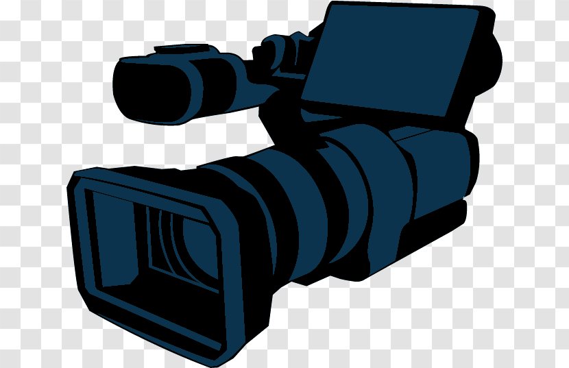Camera Cartoon - Movie - Cameras Optics Binoculars Transparent PNG