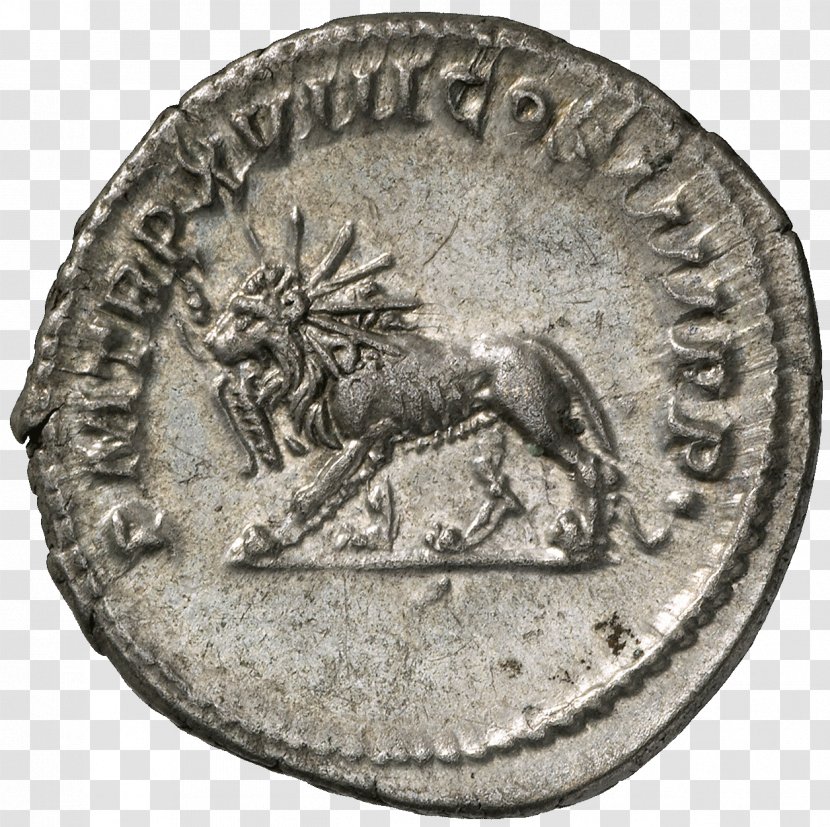 Coin Roman Republic Empire Etruria Antoninianus - Currency Transparent PNG