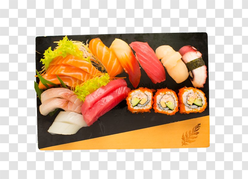 Sashimi Sushi Japanese Cuisine Gimbap Nabemono - Va Transparent PNG