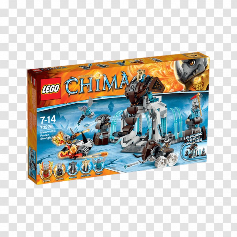 LEGO Legends Of Chima: Speedorz 70226 Chima Mammoth’s Frozen Stronghold 70145 Maula's Ice Mammoth Stomper - Lego Ninjago - Minifigures Transparent PNG