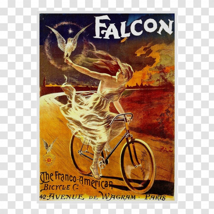Poster Bicycle Cycling Falcon Cycles Transparent PNG