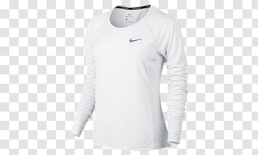 Sleeve T-shirt Nike Dri-FIT - White - Easy Spirit Walking Shoes For Women Transparent PNG