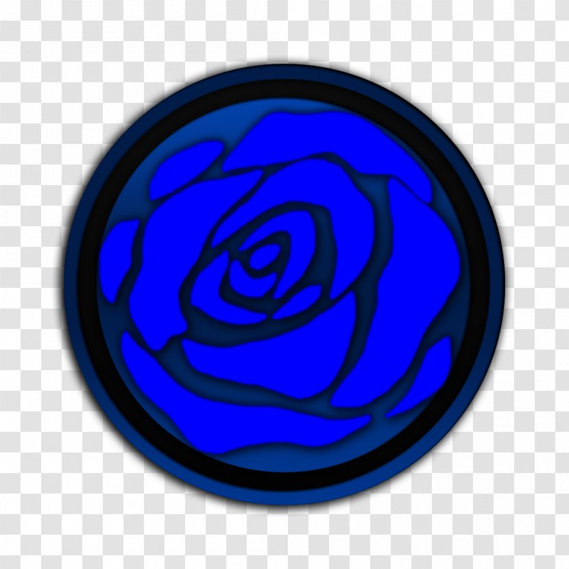 Blue Rose Font - Plant - Good Evening Images With Transparent PNG