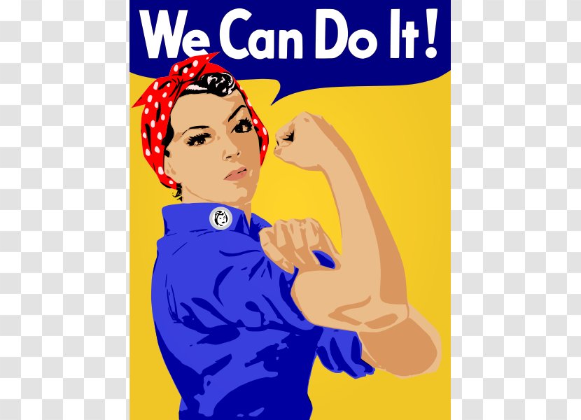 We Can Do It! Clip Art - Flower - I Cliparts Transparent PNG