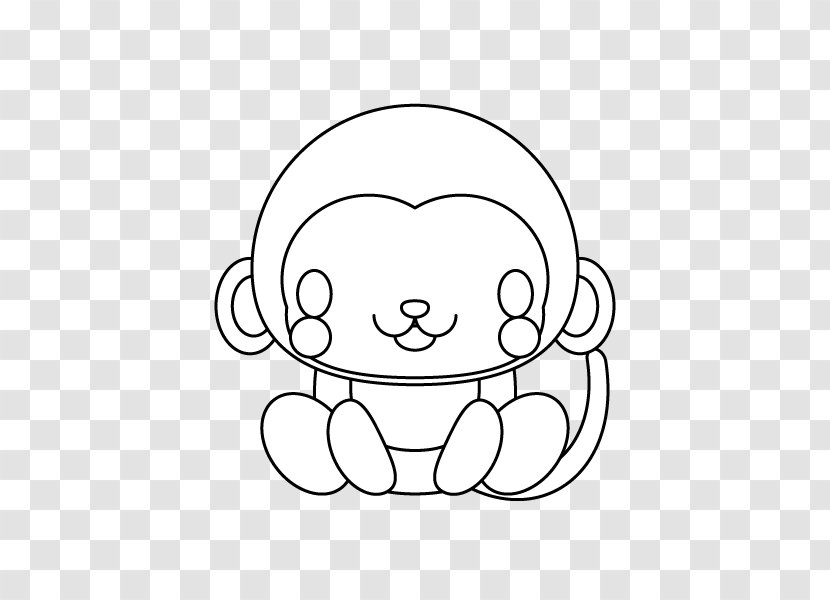 Mammal Nose White Human Behavior Line Art - Heart Transparent PNG