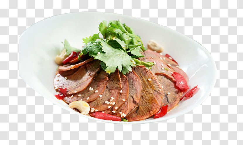 Carpaccio Hamburger Mongolian Beef Jerky - Meat - Rose Transparent PNG