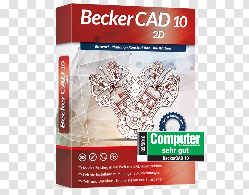 AutoCAD 2005 Computer-aided Design BeckerCAD Two-dimensional Space - Computer Program - Catalog Cover Transparent PNG