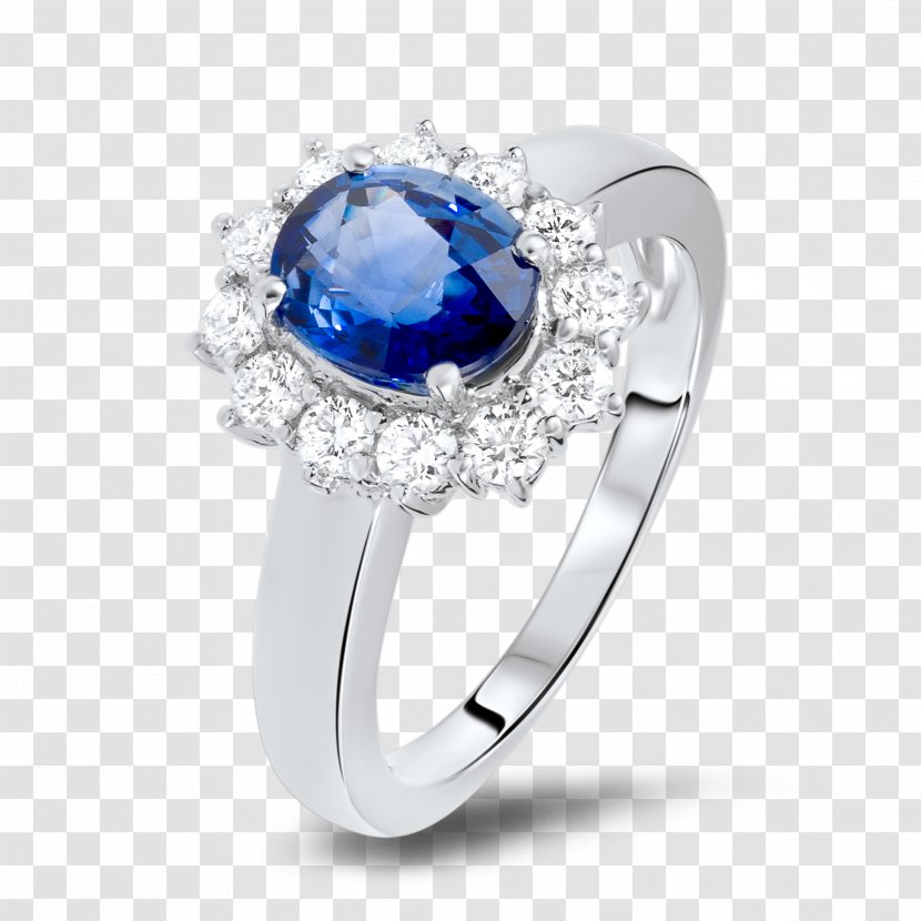 Sapphire Earring Jewellery Diamond - Fashion Accessory Transparent PNG