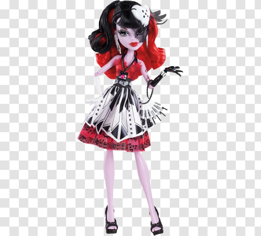 Monster High: Ghoul Spirit Doll High Frights, Camera, Action! Elissabat Toy - Watercolor - Gila Transparent PNG