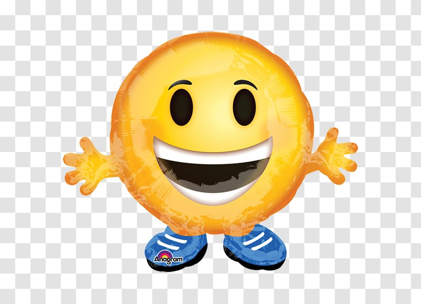 Emoticon Birthday Smiley Emoji Balloon Transparent PNG