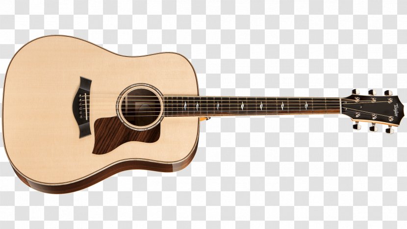 Taylor Guitars Acoustic Guitar Acoustic-electric Dreadnought - Cartoon - Strings Transparent PNG