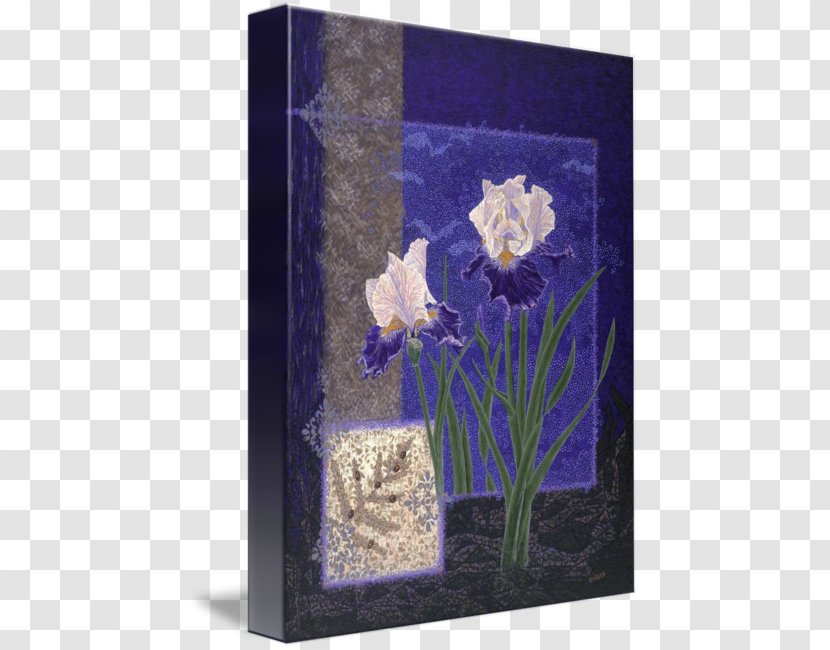 Imagekind Embroidery Синие ирисы (Bonus) Art - Iris Flower Transparent PNG
