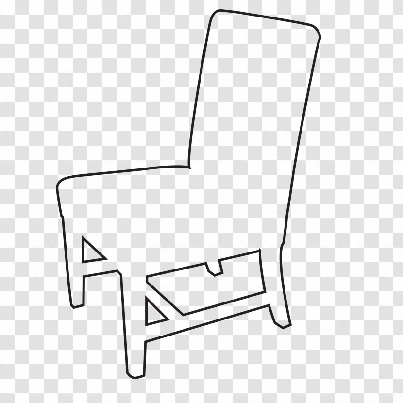 Table Chair White Pattern - Vector Hand-painted Chairs Transparent PNG