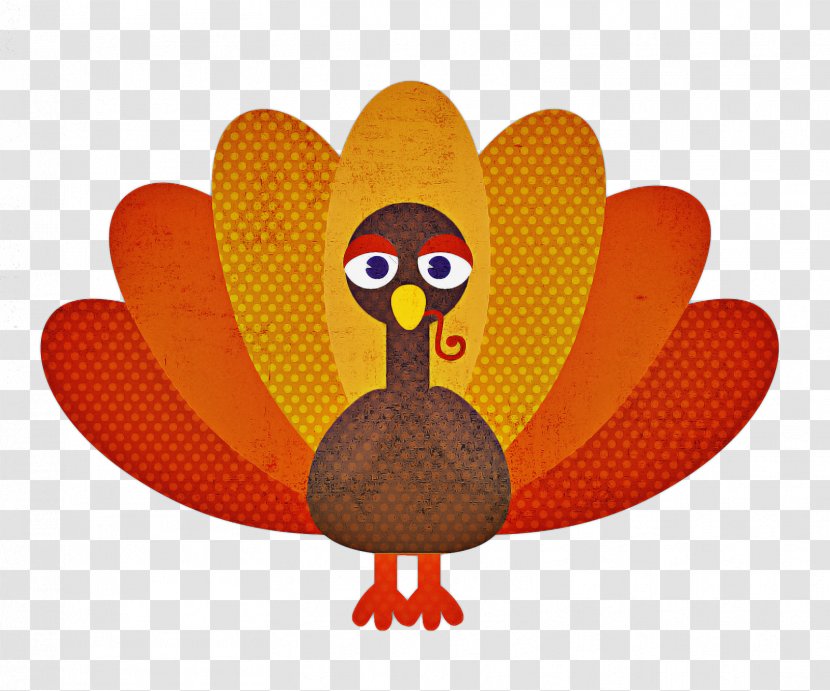 Thanksgiving Day Sticker - Dinner - Bird Cartoon Transparent PNG