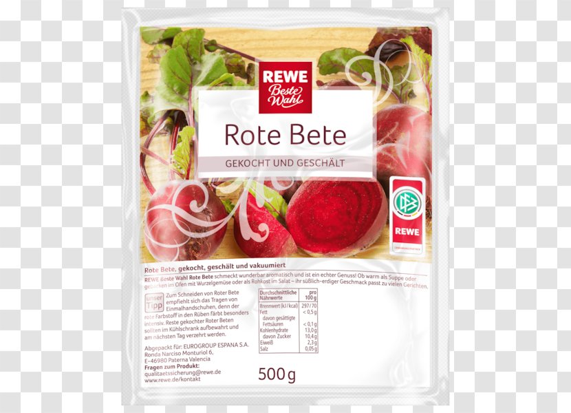 Beetroot Common Beet REWE Group - Recipe Transparent PNG