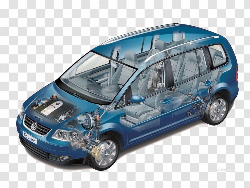 Volkswagen Touran Car Minivan Toyota - Vw I Transparent PNG
