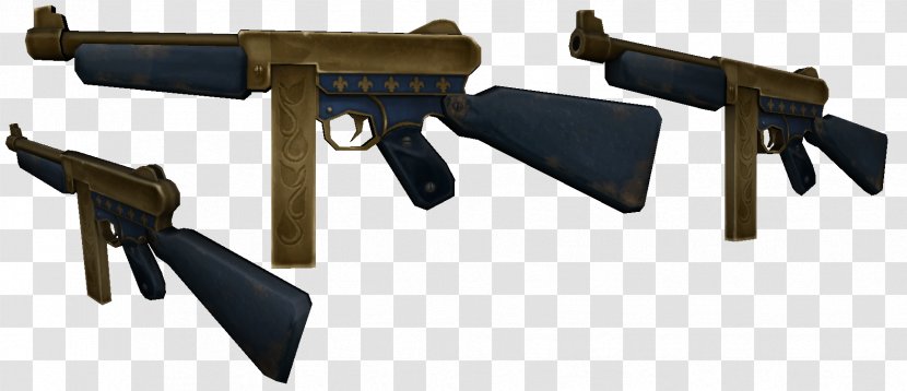 Battlefield Heroes Hardline Ranged Weapon Firearm - Silhouette - Machine Gun Transparent PNG