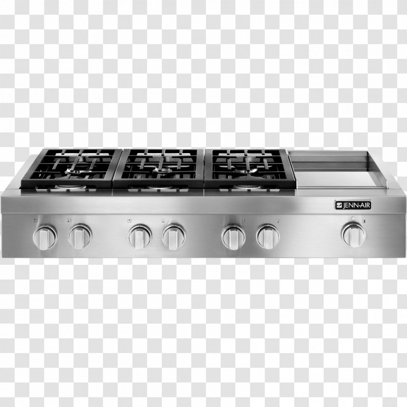 Cooking Ranges Jenn-Air Natural Gas Home Appliance Fuel - Electronic Instrument - White Transparent PNG