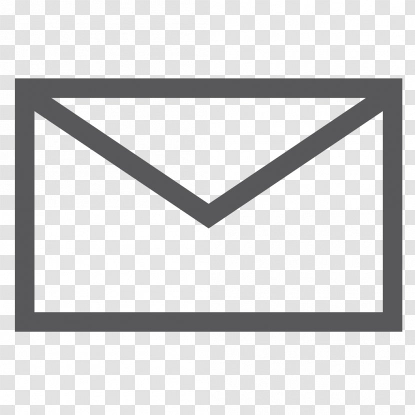 Mail Or Feedback Icon - Area - Monochrome Transparent PNG