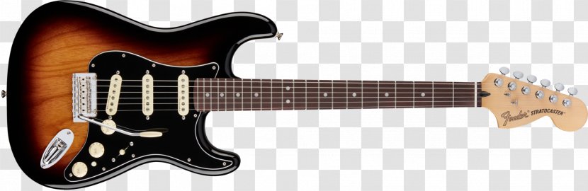 Squier Fender Stratocaster Musical Instruments Corporation Standard Guitar - Deluxe Hot Rails Transparent PNG