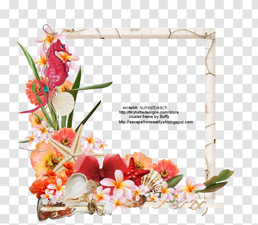 Floral Design Cut Flowers Flower Bouquet Artificial - Beach Sunset Transparent PNG