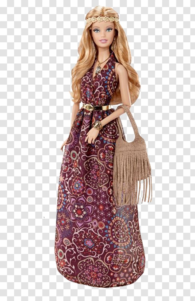Amazon.com Barbie Doll Toy Boho-chic - Fashion Transparent PNG
