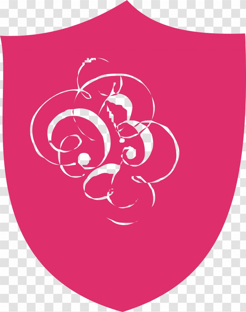 Shield Vecteur Escutcheon - Gratis - Pink Transparent PNG