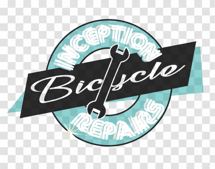 Logo Bicycle Brand Font - Aqua - Cycle Button Transparent PNG