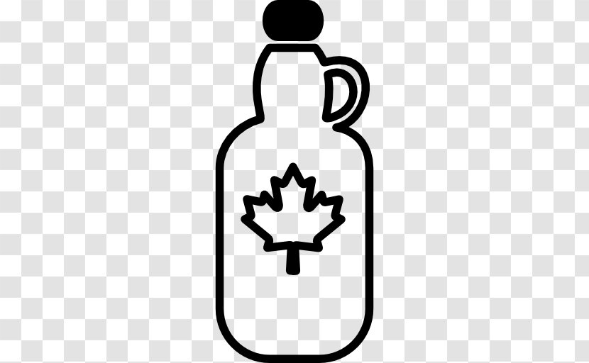 Flag Of Canada Maple Leaf - Coffee Jar Transparent PNG
