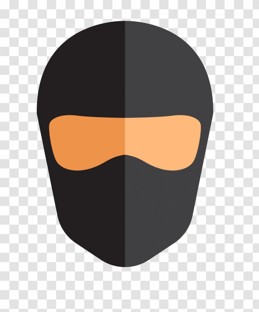 Facial Hair Font - Ninja Mask Material Transparent PNG