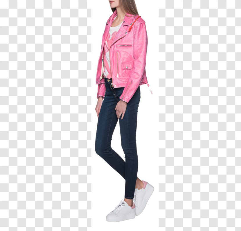 Jacket Shoulder Leggings Jeans Shoe - Leather With Hoodie For Women Transparent PNG
