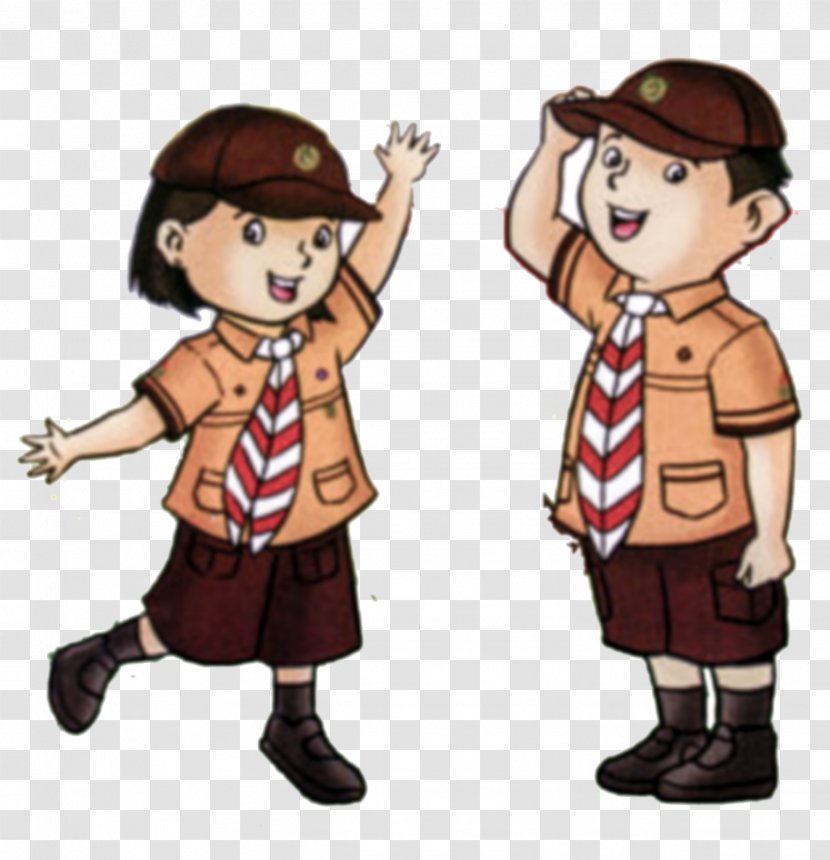 Gerakan Pramuka Indonesia Cub Scout Anggota Scouting Pembina - Child - Cartoon Transparent PNG