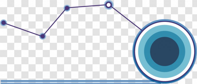 Blue Timeline - Circle Transparent PNG