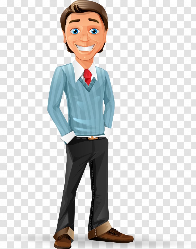 Businessperson Cartoon - Frame - Hand-drawn Of Business People In My Pocket Transparent PNG