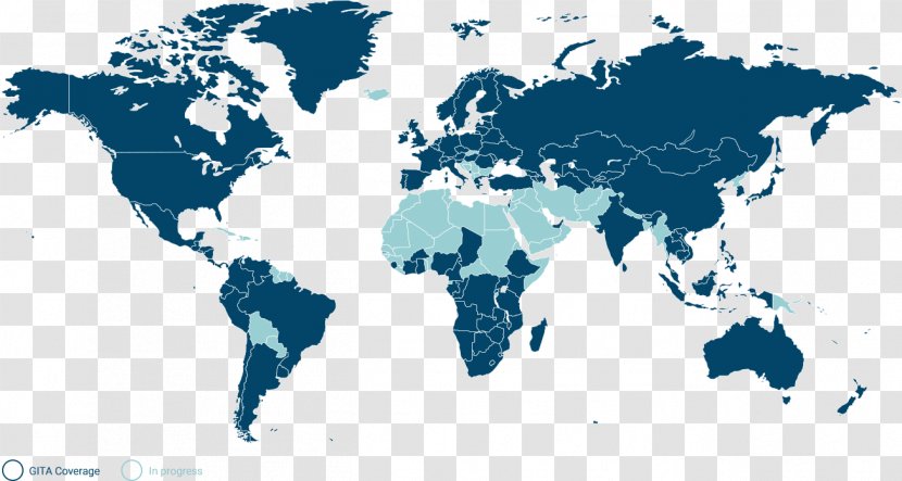United States Visa Waiver Program Globe World Map - Area Transparent PNG