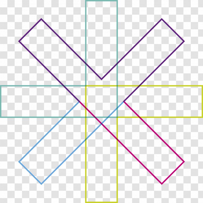 Line Triangle Point Diagram - Cross-border Transparent PNG