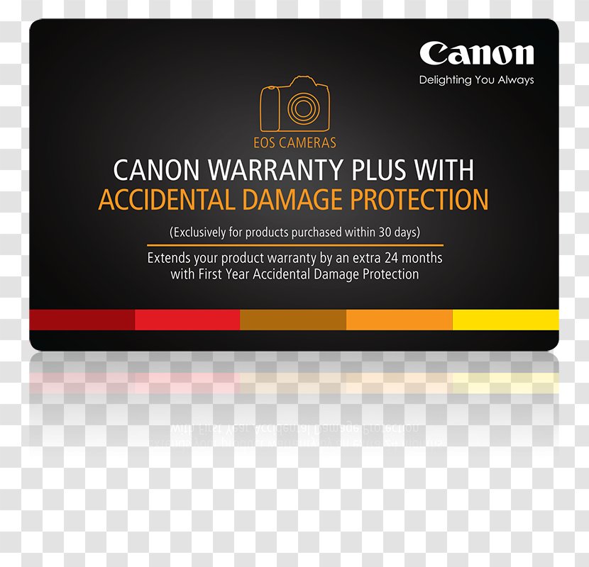 Brand Logo Canon Font - Warranty Card Transparent PNG