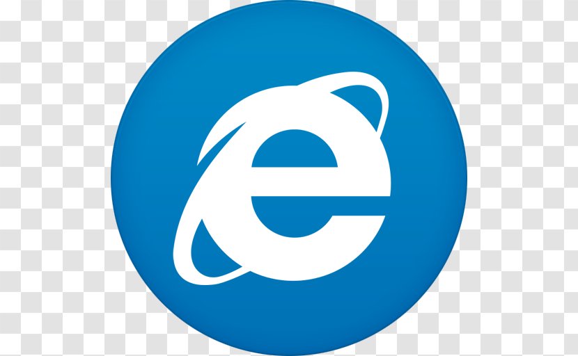 Blue Symbol Logo - Web Browser - Ie Transparent PNG