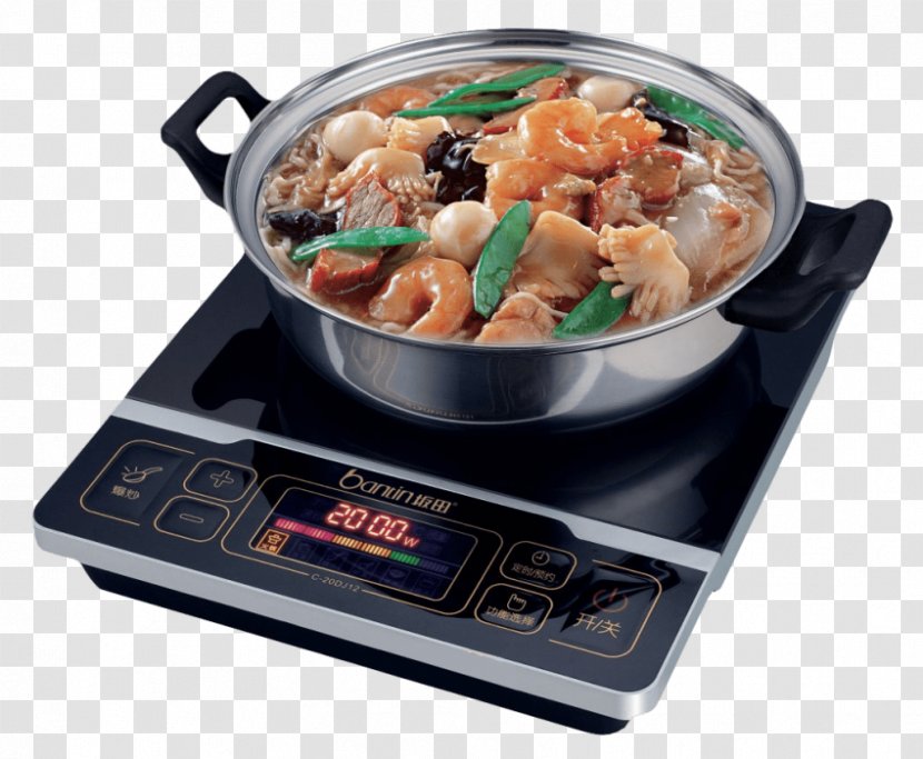 Induction Cooking Ranges Home Appliance Frying Pan Transparent PNG