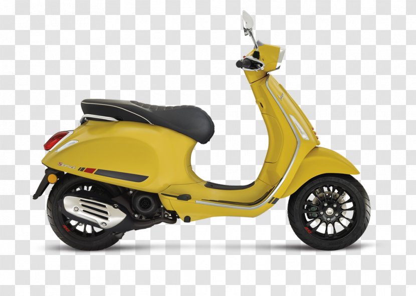 Vespa GTS Moxie Scooters Sprint - Vehicle - Trike Transparent PNG