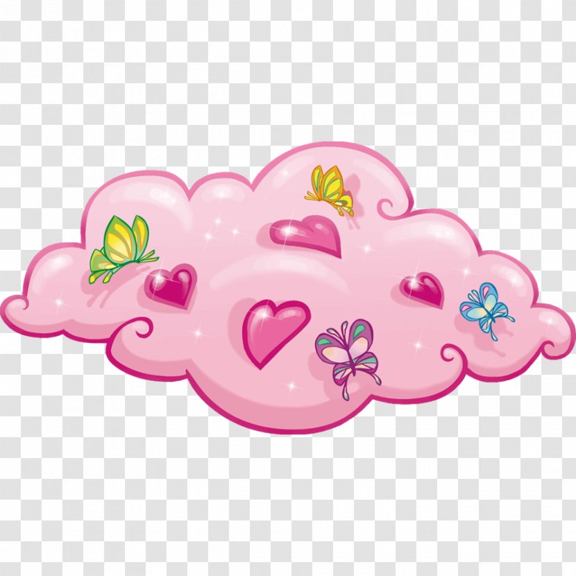 Sticker Child Cloud Nuvola - Adhesive Transparent PNG