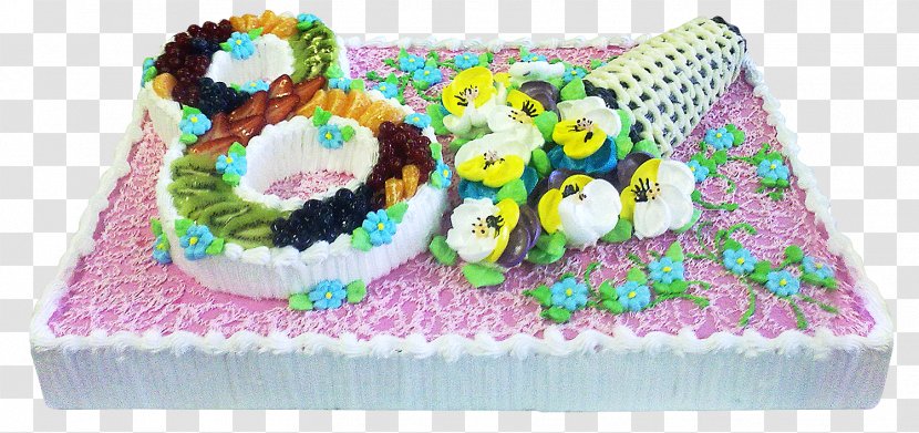 Torte Birthday Cake Decorating Food Dessert - Facebook Transparent PNG