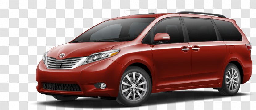 2017 Toyota Sienna 2016 Minivan Car - Family Transparent PNG