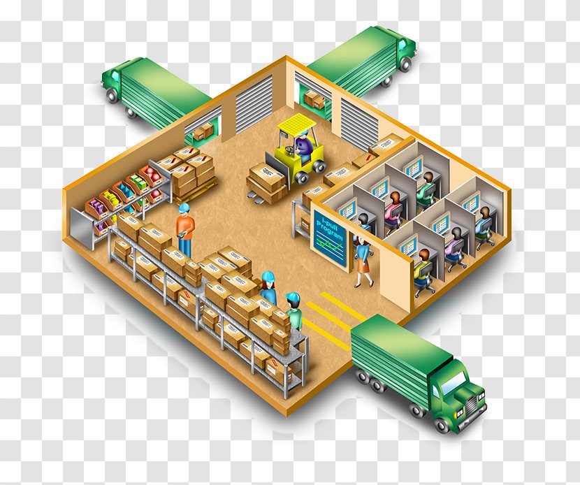 Logistics Warehouse Management System Cargo Cross-docking Transparent PNG