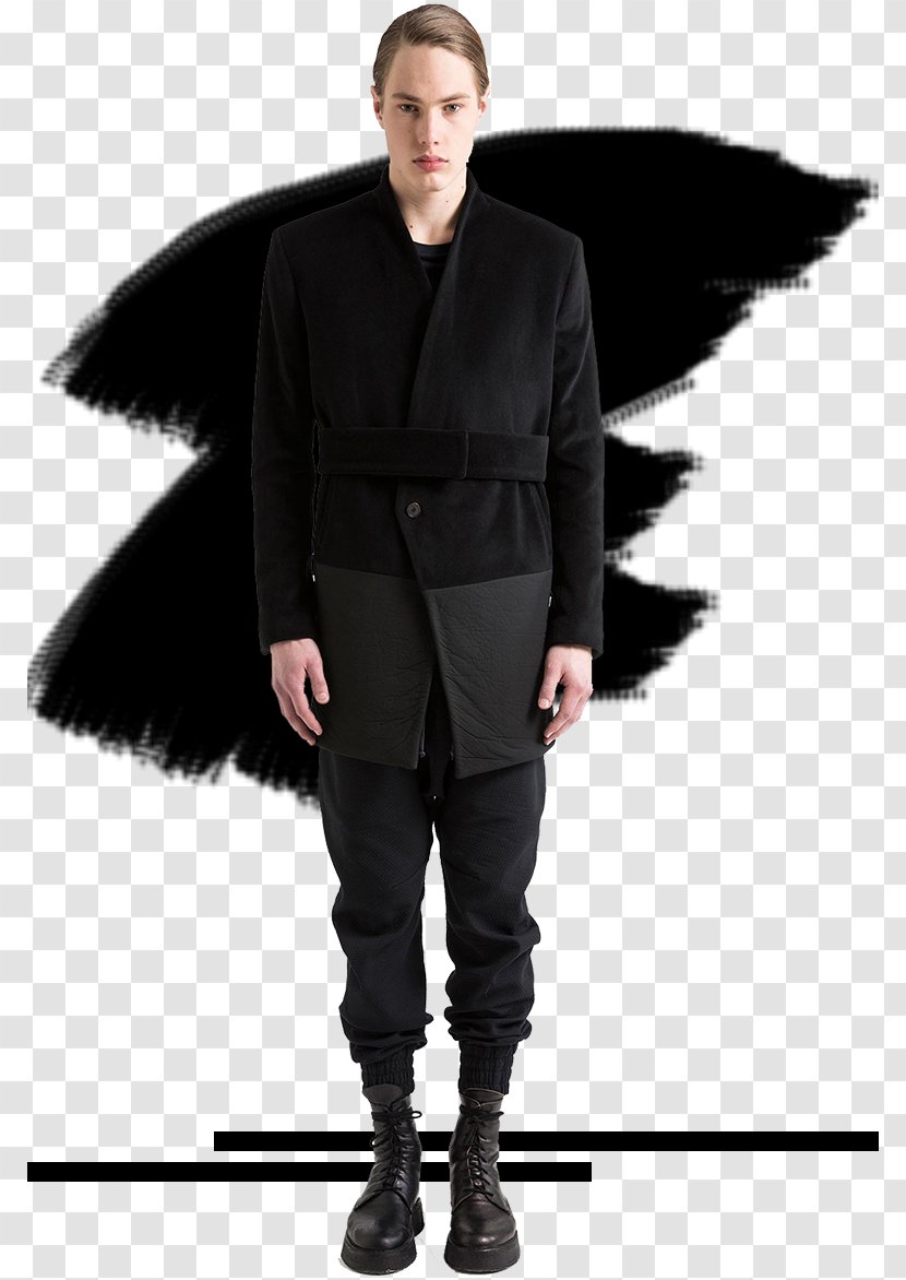 Tuxedo M. Black M - Overcoat Transparent PNG