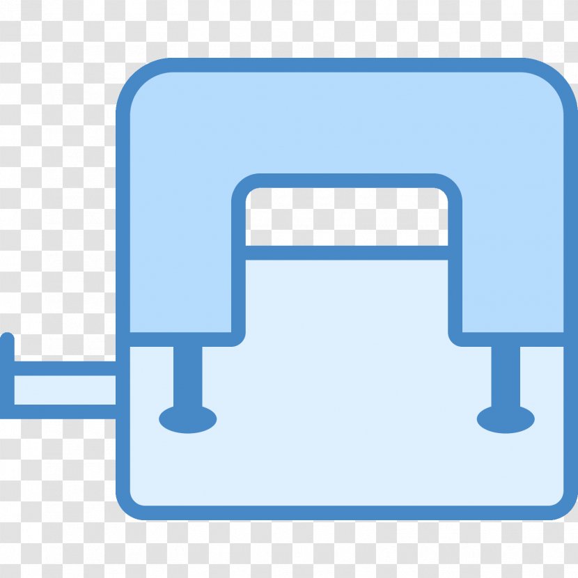 Paper Hole Punch Stapler Icon - Rectangle - Area Transparent PNG